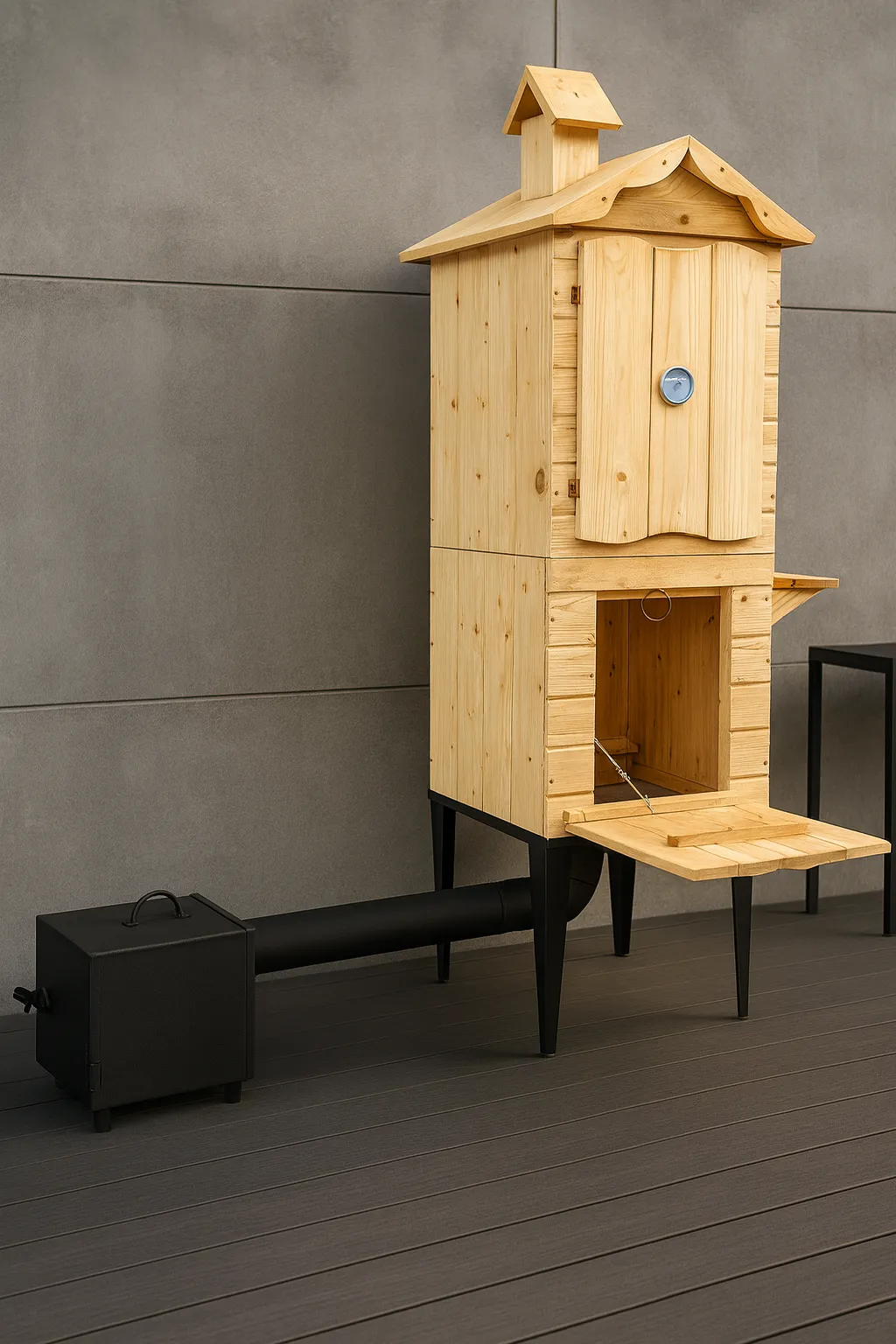 Raeucherkammer Garten Holz PrzyHeim 18