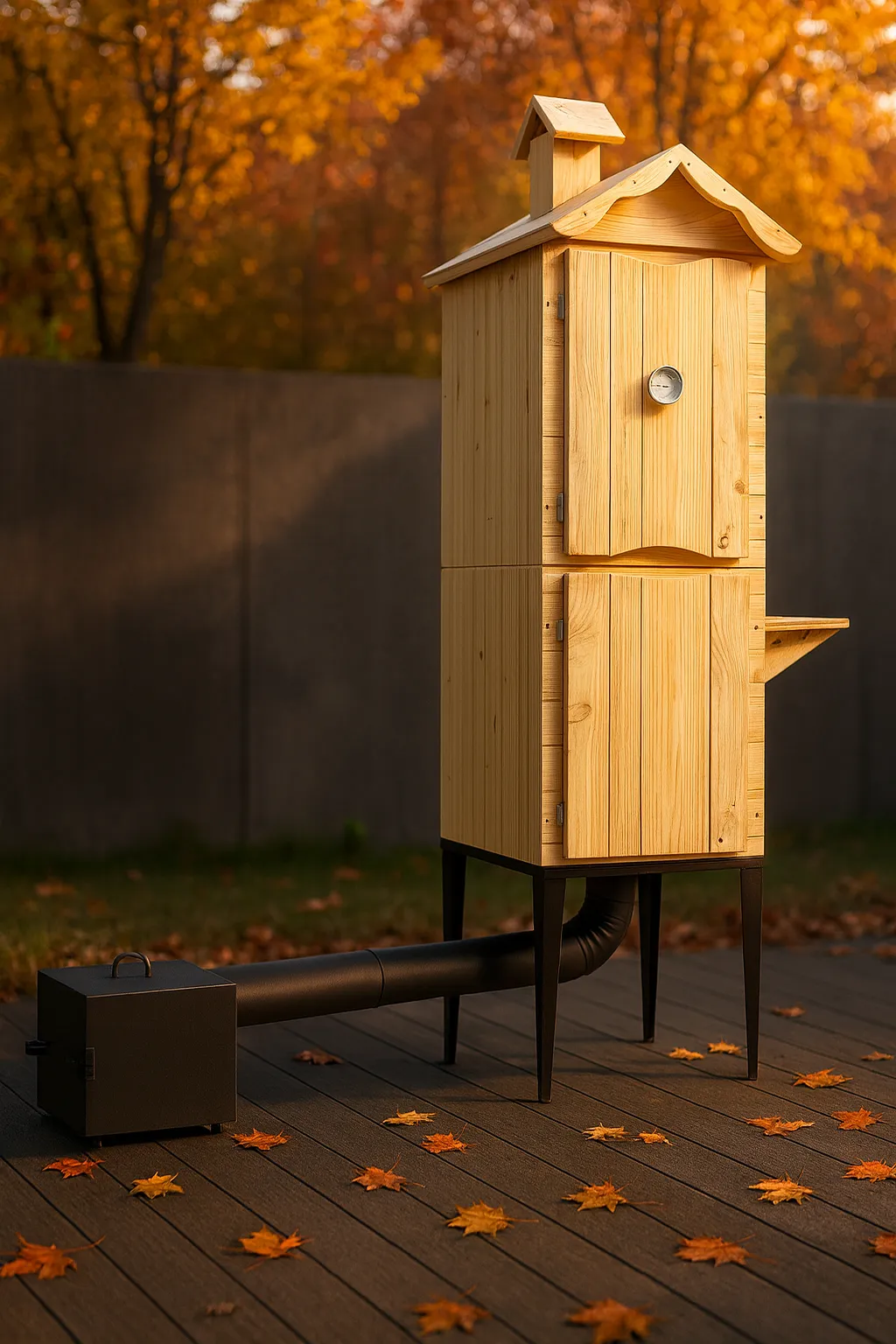 Raeucherkammer Garten Holz PrzyHeim 13