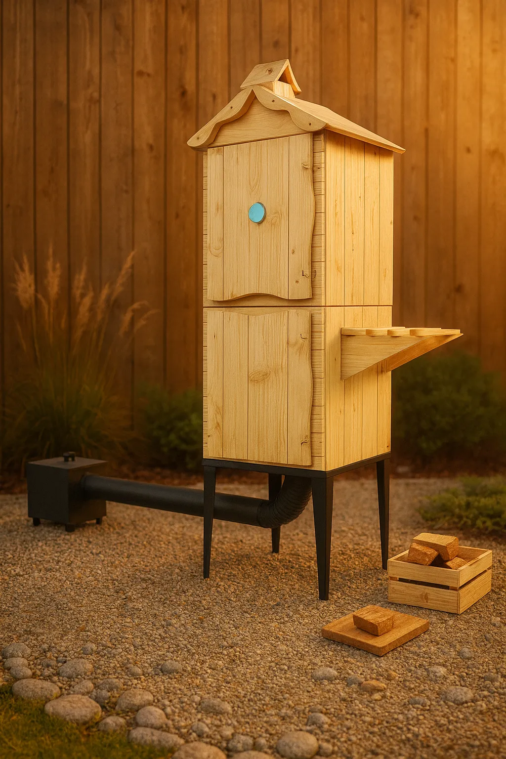 Raeucherkammer Garten Holz PrzyHeim 15