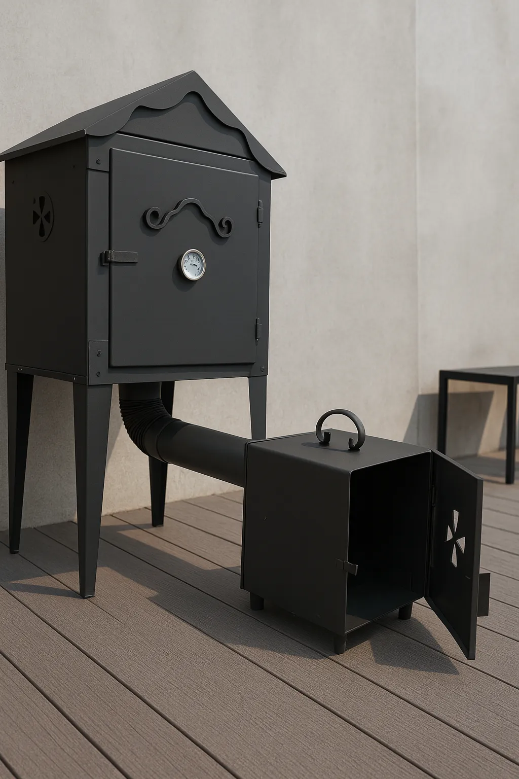 Metallraeucherkammer Standard 7