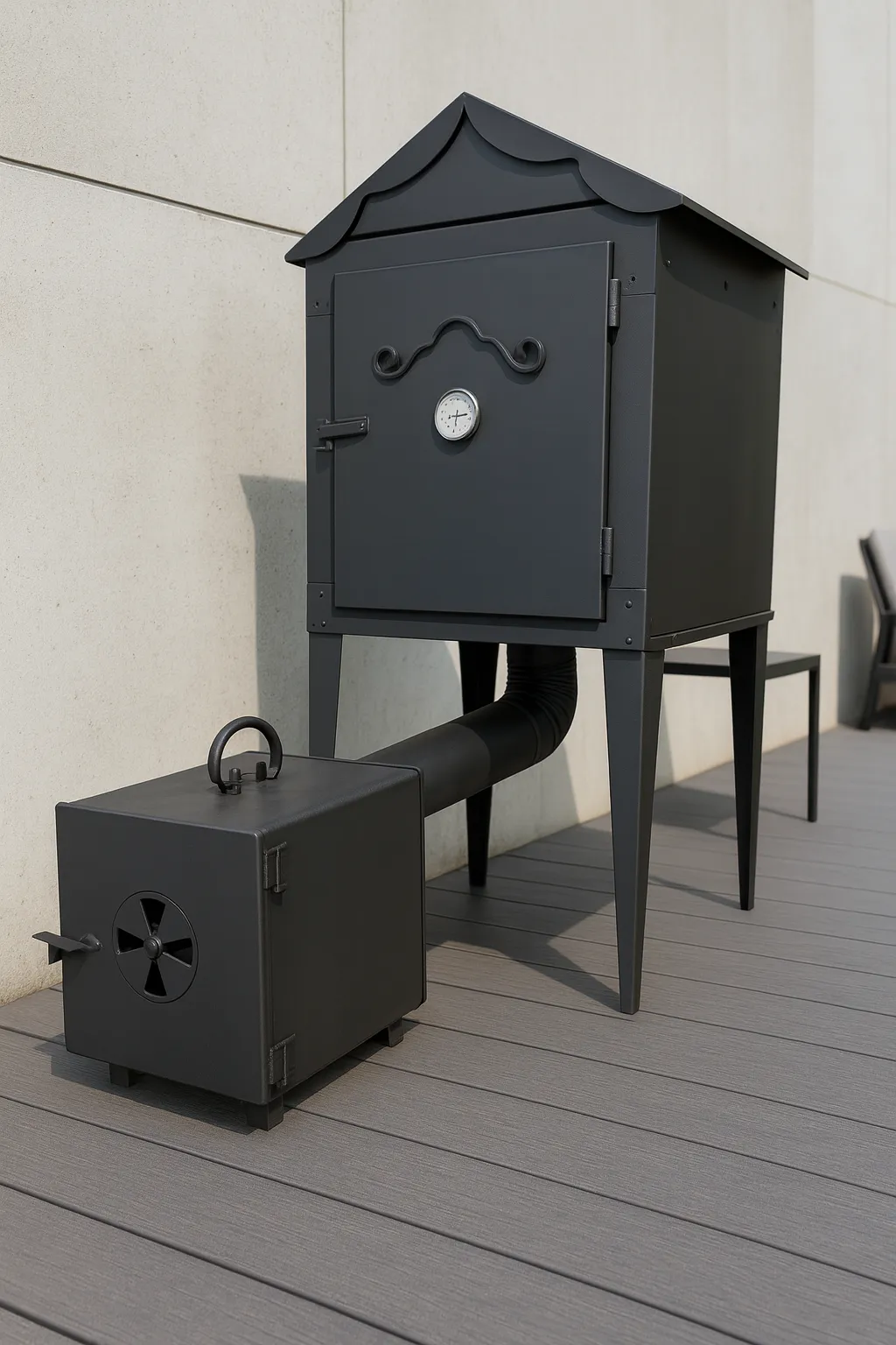 Metallraeucherkammer Standard 8