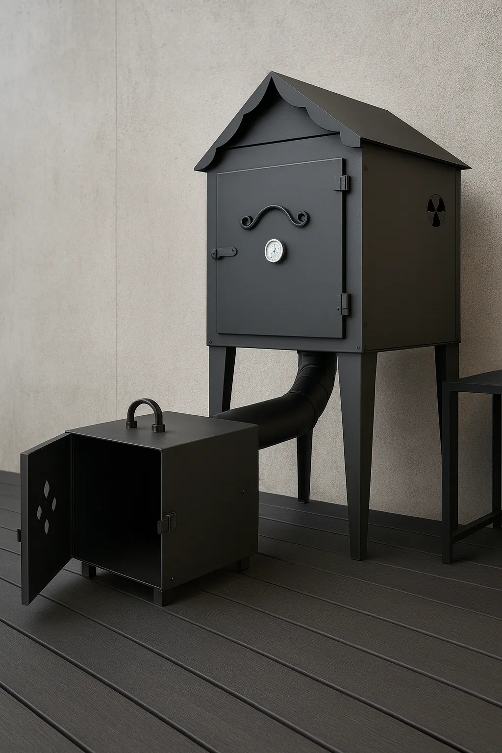 Metallraeucherkammer Standard 9