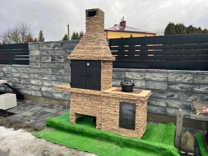 Grillo-Raeucherkammer Beton Orion 8