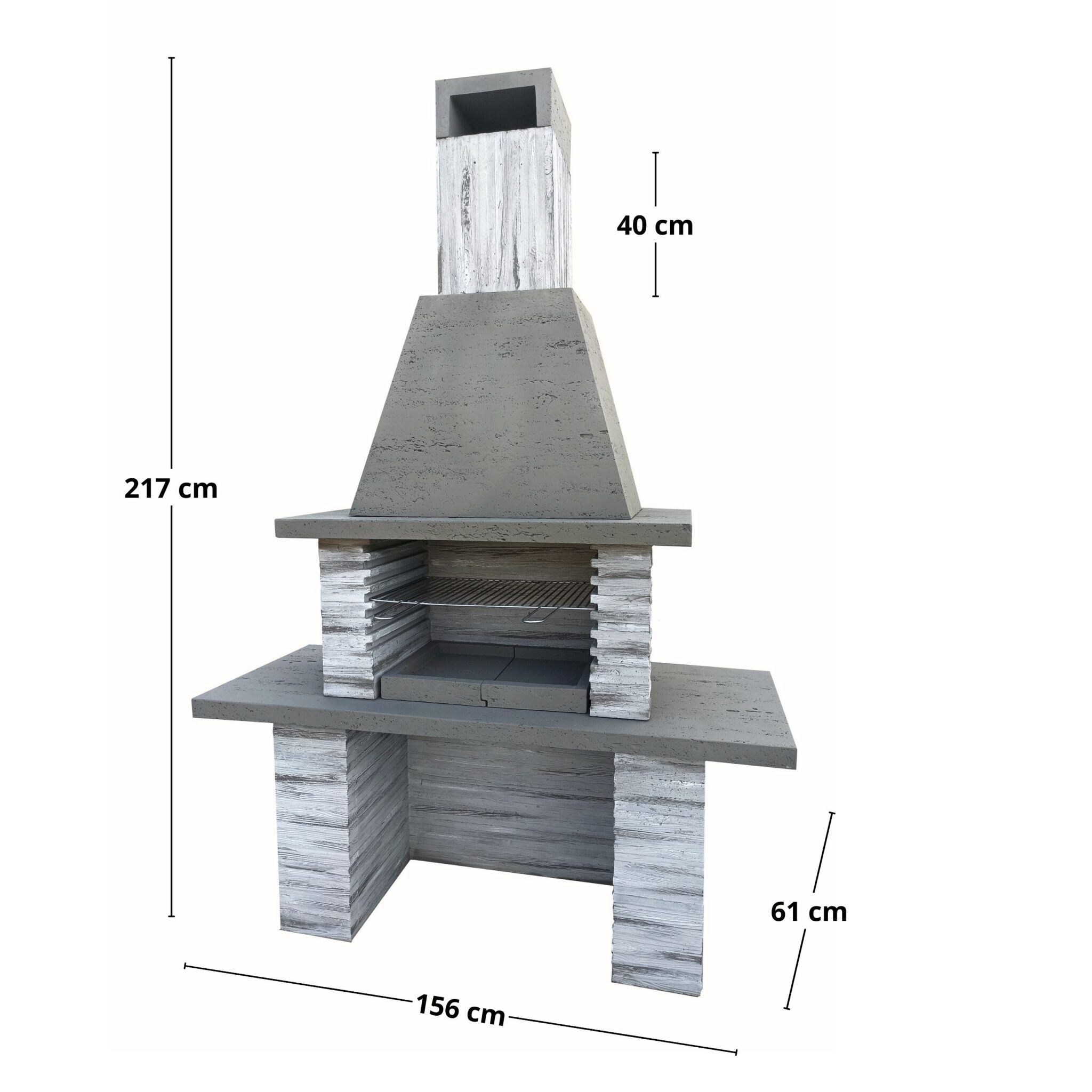 Grill Betonowy Tryton K15 8