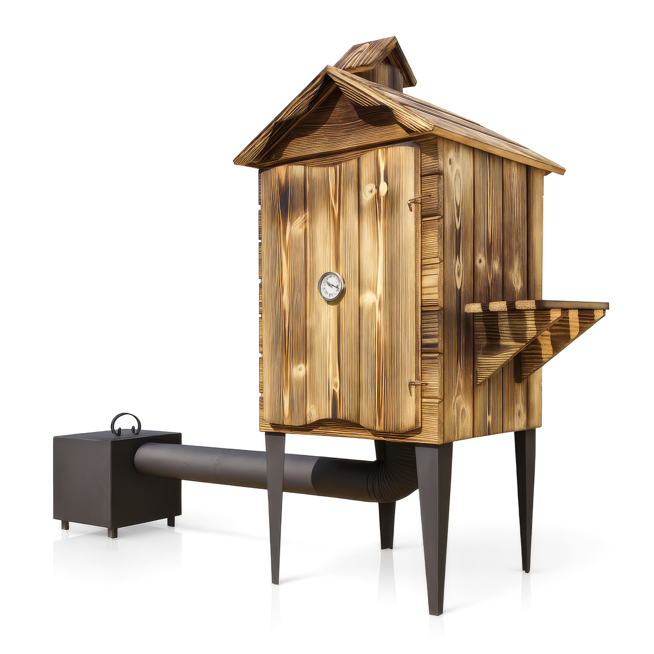 Wędzarnia Ogrodowa Drewniana Domowa