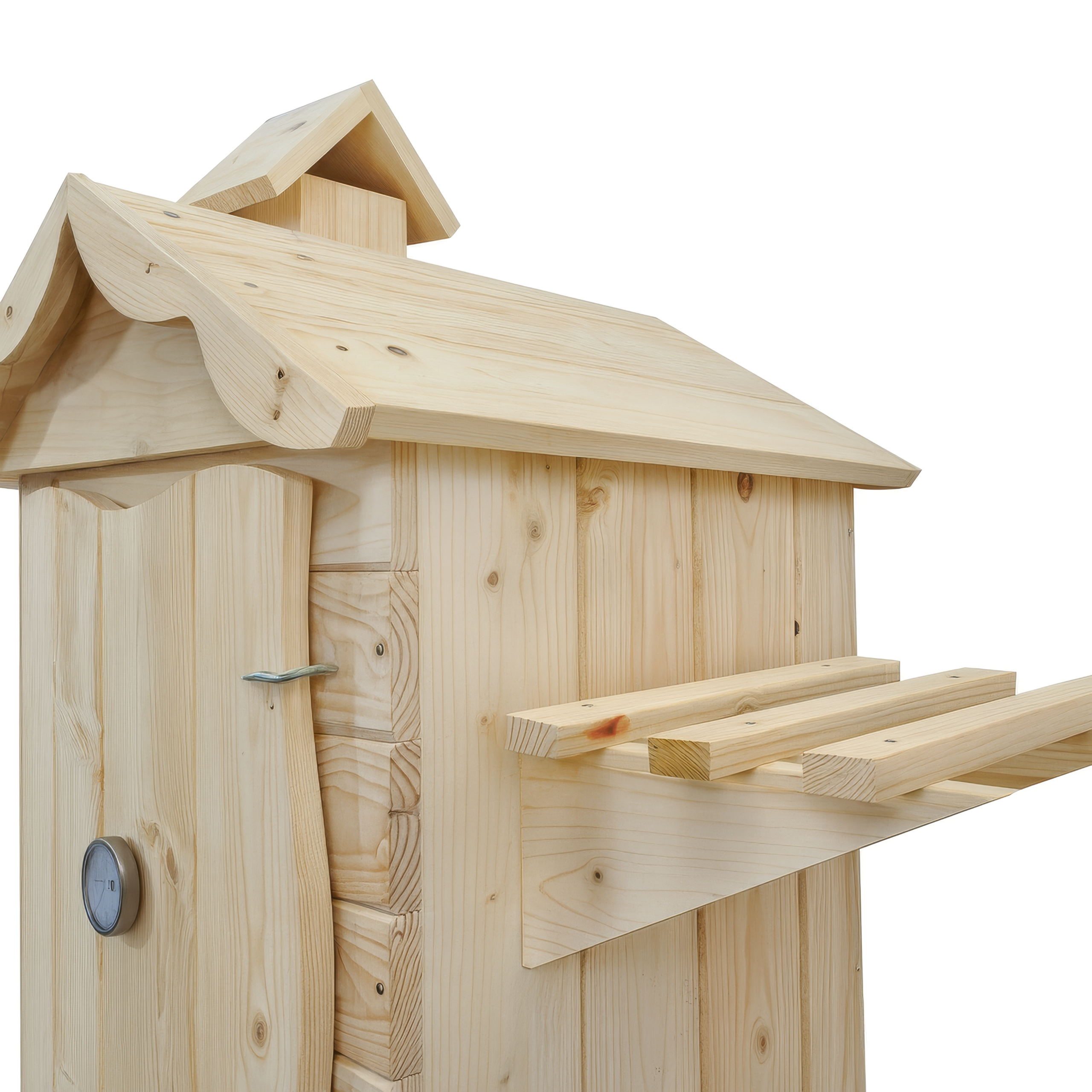 Wędzarnia Drewniana Ogrodowa Wędzarka 5