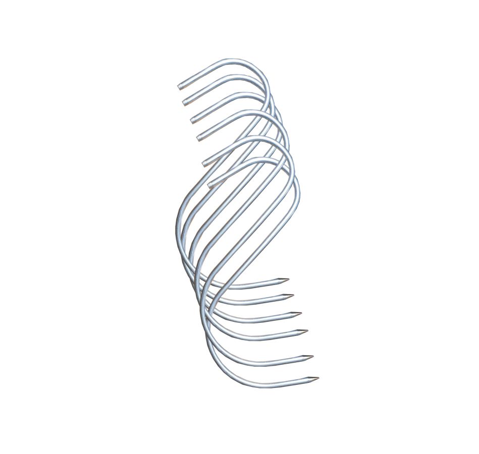 Haki Wędzarnicze ze Stali Nierdzewnej 6 szt