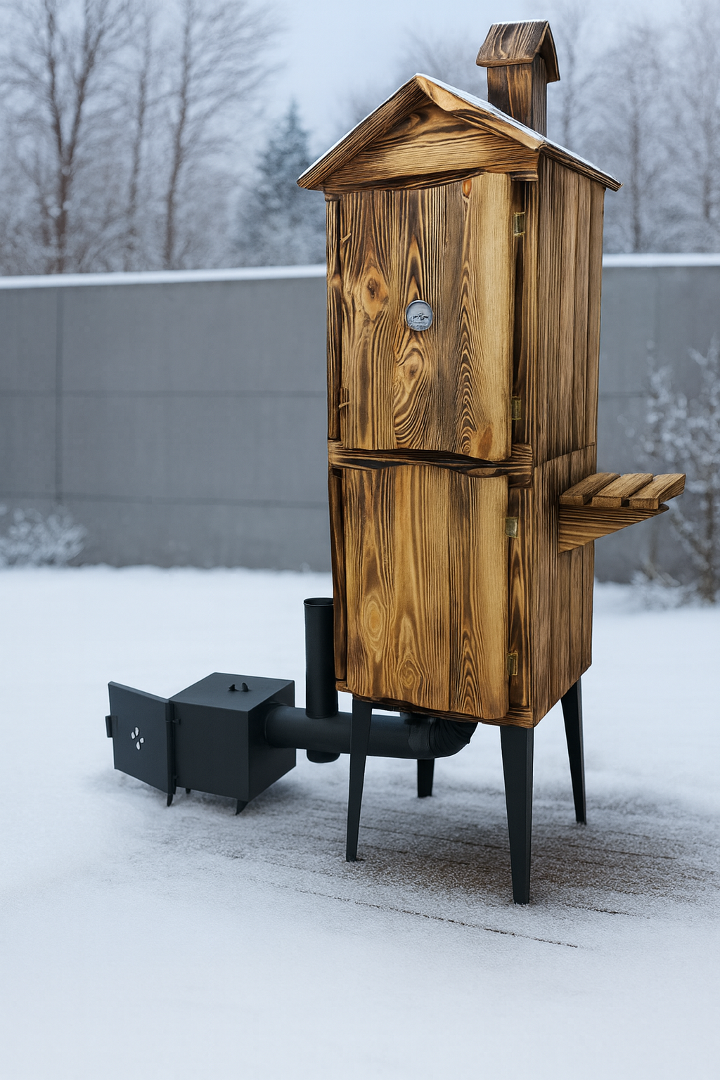 Wędzarnia HERBORG - Zima